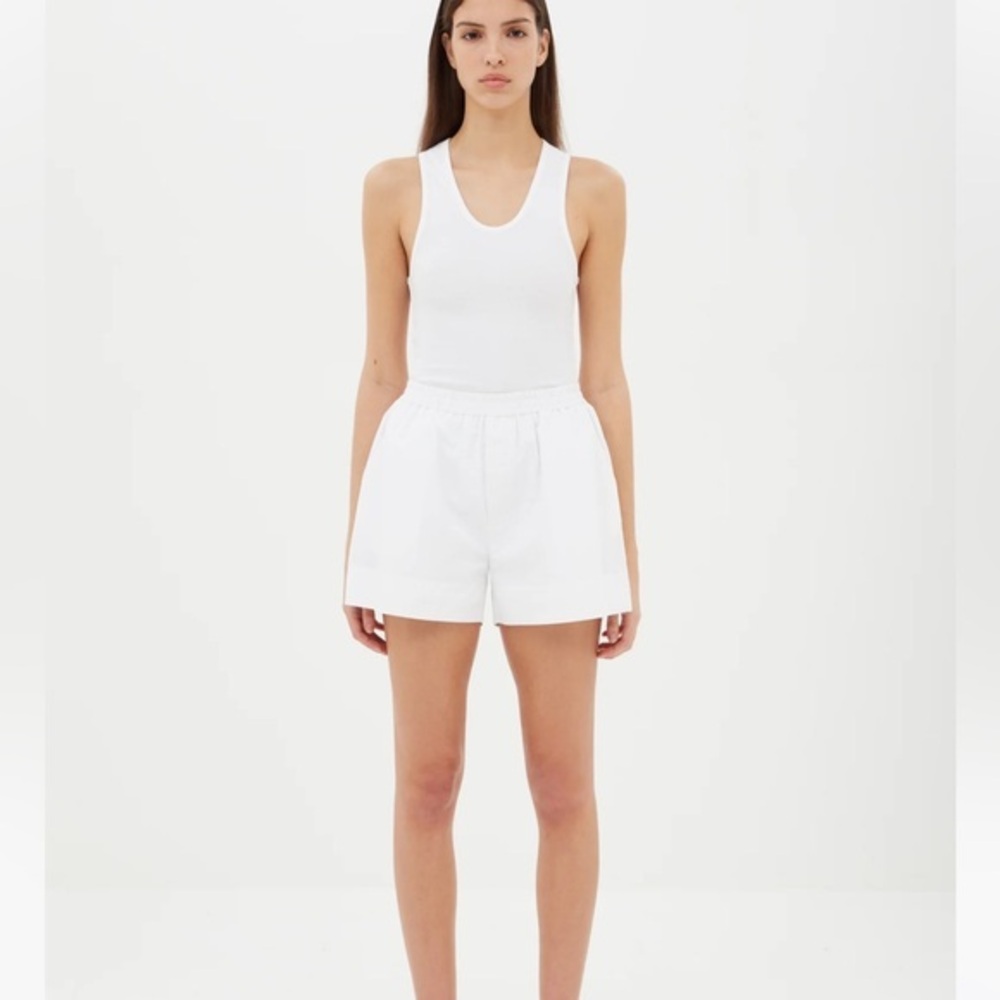 NWT AEXAE Women's White Sleeveless Top